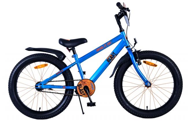 Nerf kinderfiets - jongens - 20 inch - satijnblauw