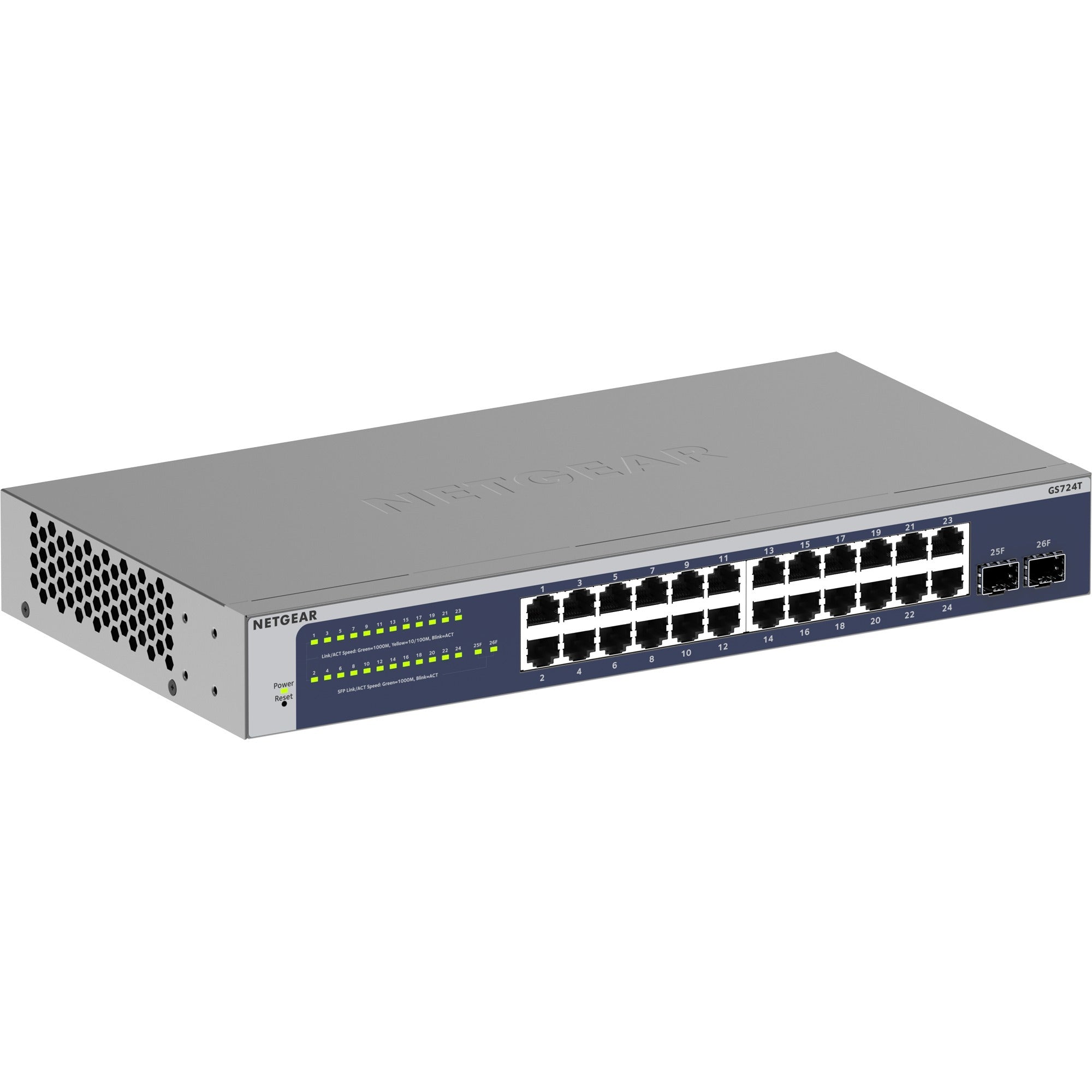 Netgear 24-Port Gigabit Switch (GS724Tv6)