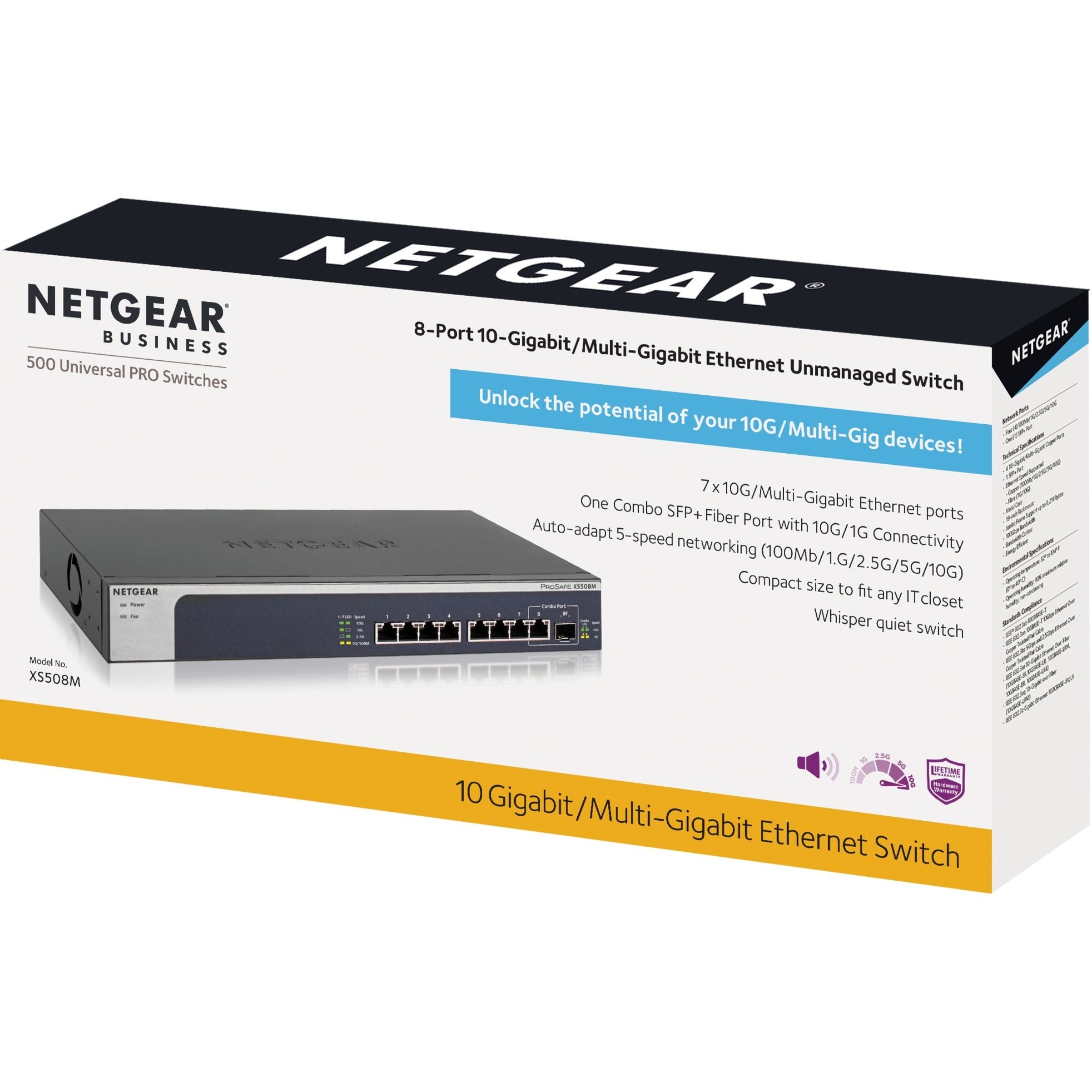 Netgear Netgear XS508M Unmanaged Switch