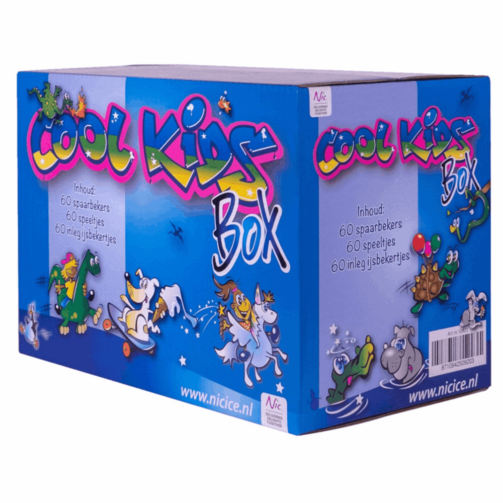 Nic cool kids box speeltje (60 stuks)