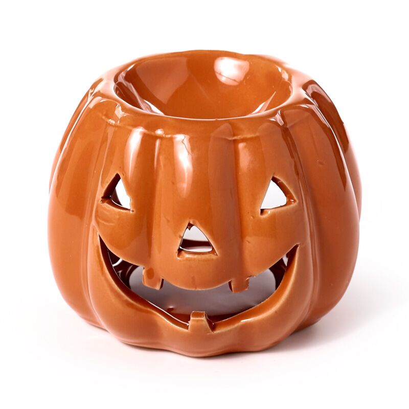 Pompoen jack o lantaarn keramiek geurbrander