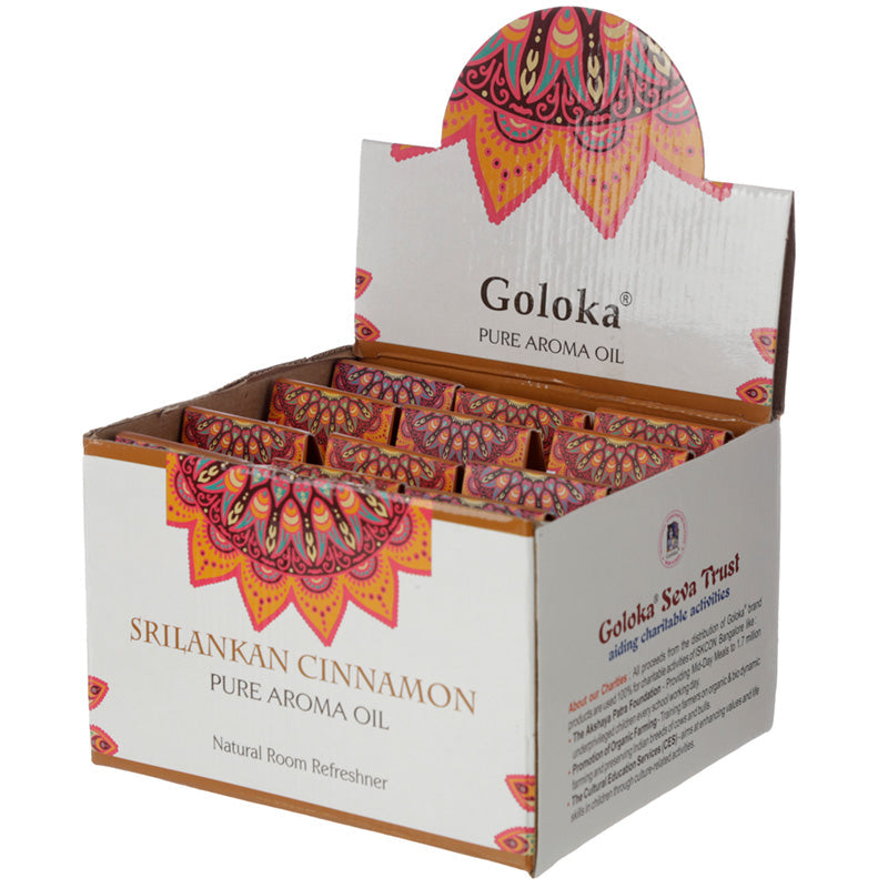 Sri Lanka kaneel 10ml - goloka geurolie