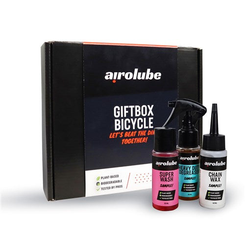 Coffret cadeau Airolube pour le vélo