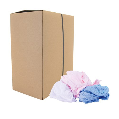 Avada doos a 8kg poetsdoeken tricot kleur