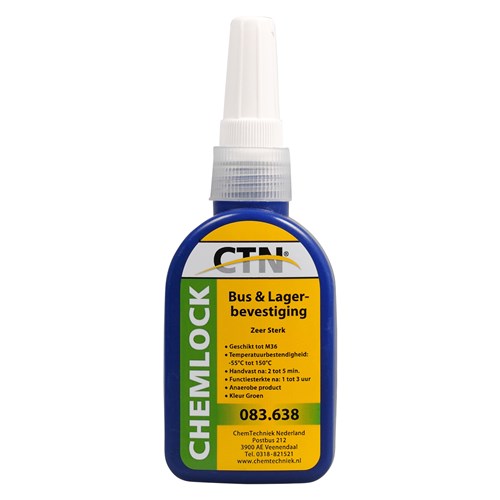 Loctite 638 Retaining Compound, green, high strength, 50ml