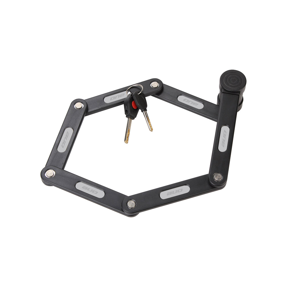 Eén vouwslot 20,85 20mm 85cm zwart grijs