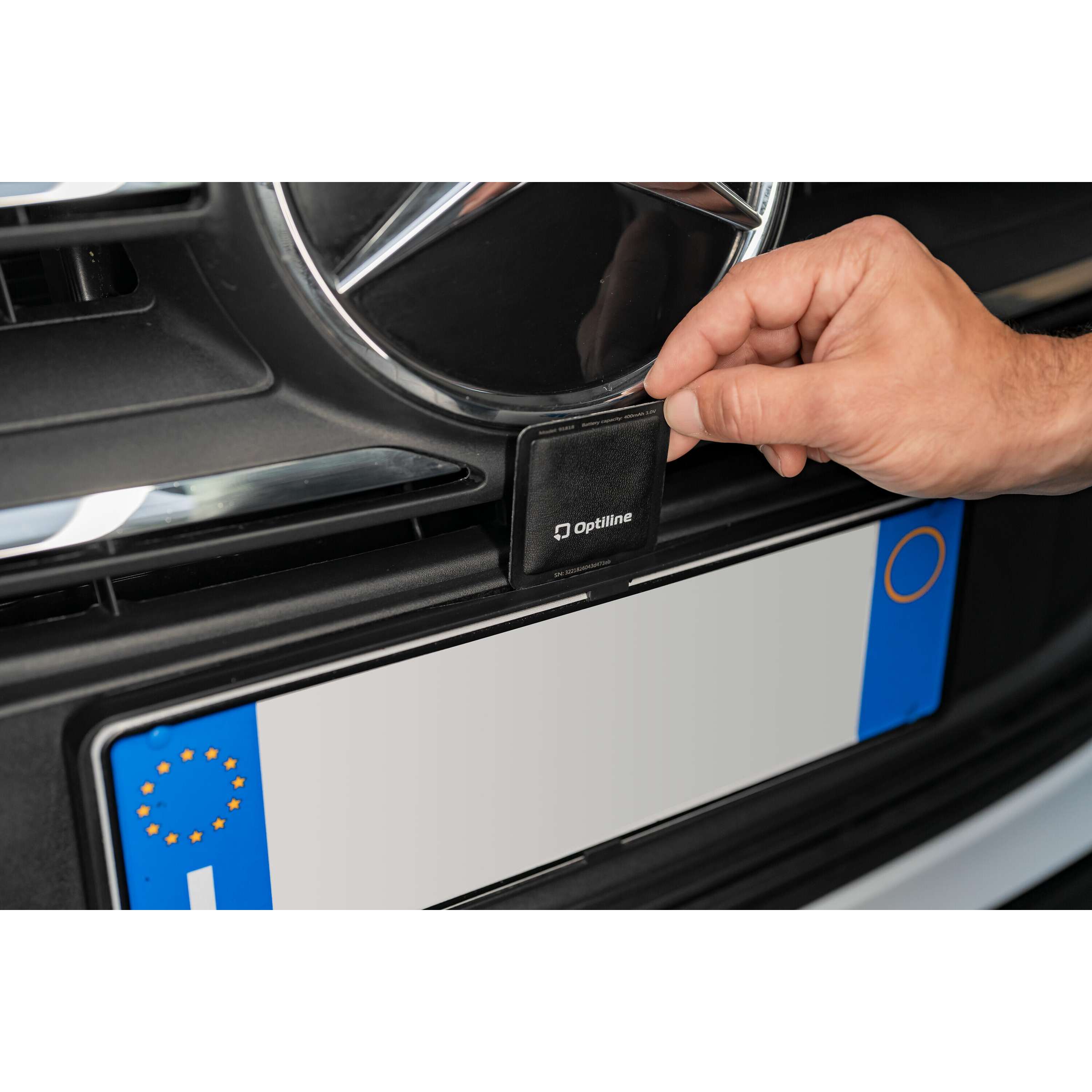Optiline tracker compacte, ultradunne kleeflocator