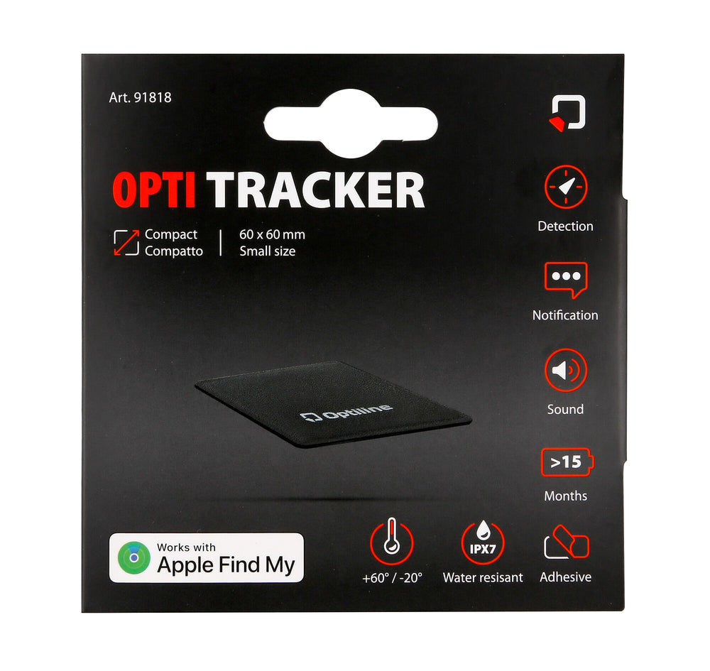Optiline tracker compacte, ultradunne kleeflocator