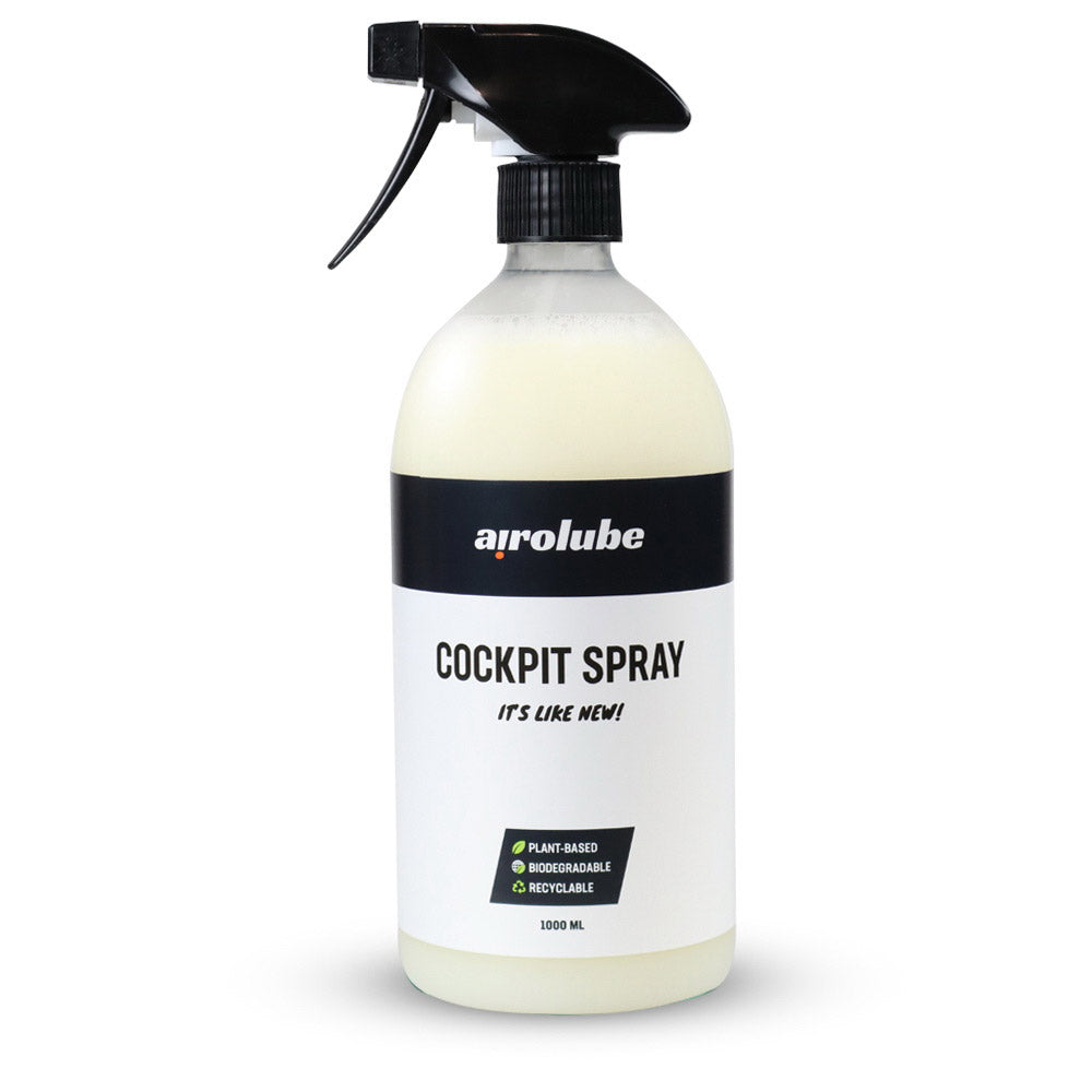 cockpitspray 1000 ml wit zwart