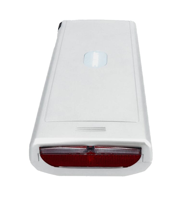 Yanec e-motion e-300 e-400 e-500 fietsaccu 13ah zilver