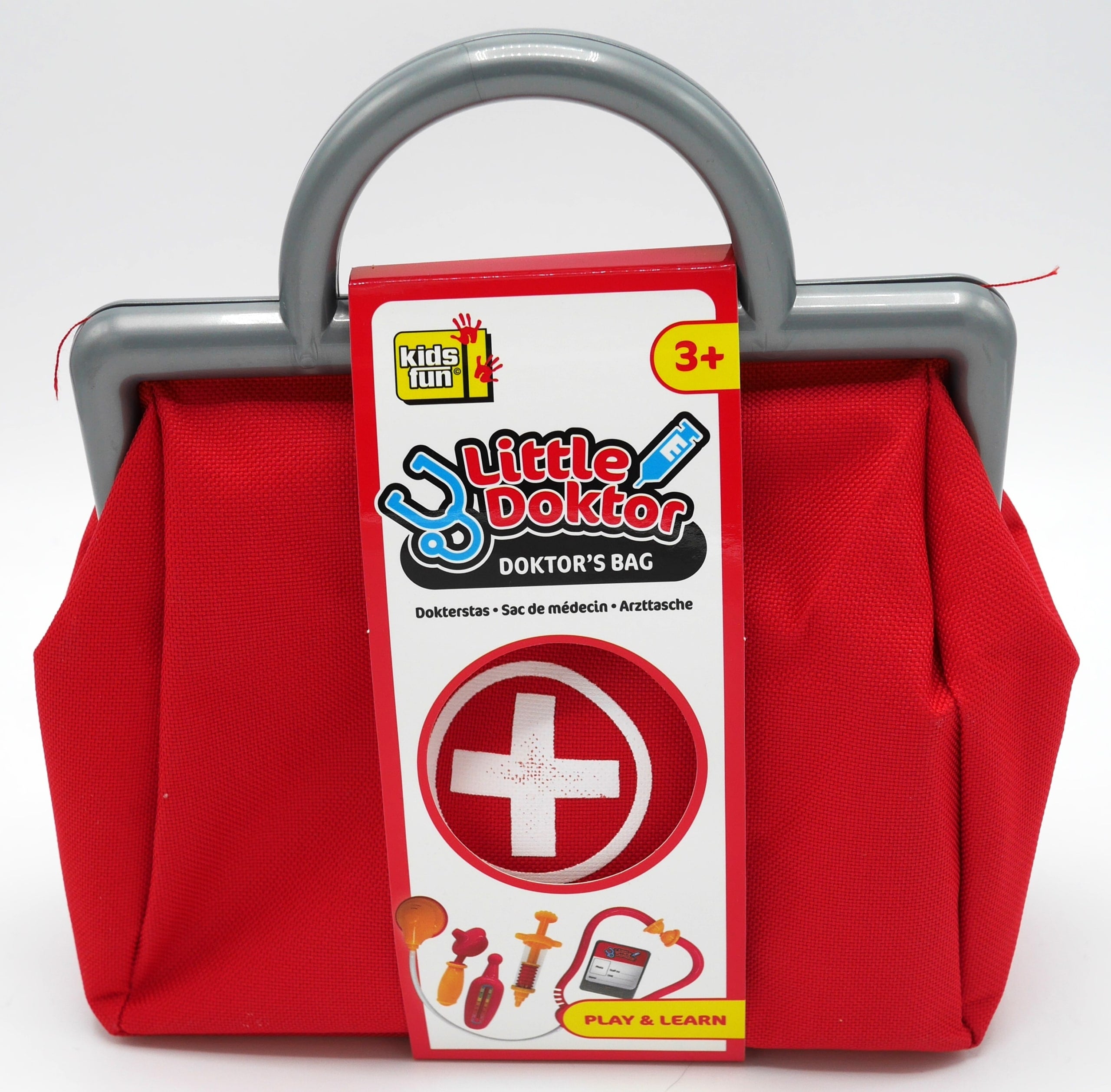 Bongers speelgoed dokters tasje 5-delig, om makkelijk mee te nemen