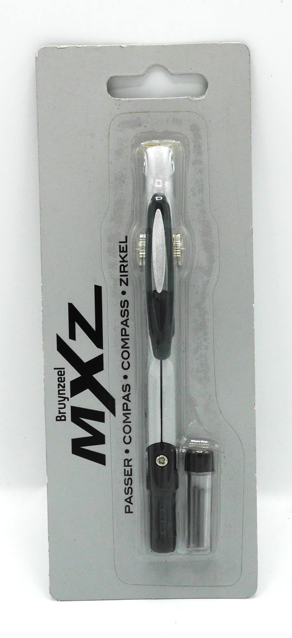 Bruynzeel - mxz passer 2 mm incl. 2 reserve potloodjes zilvergrijs