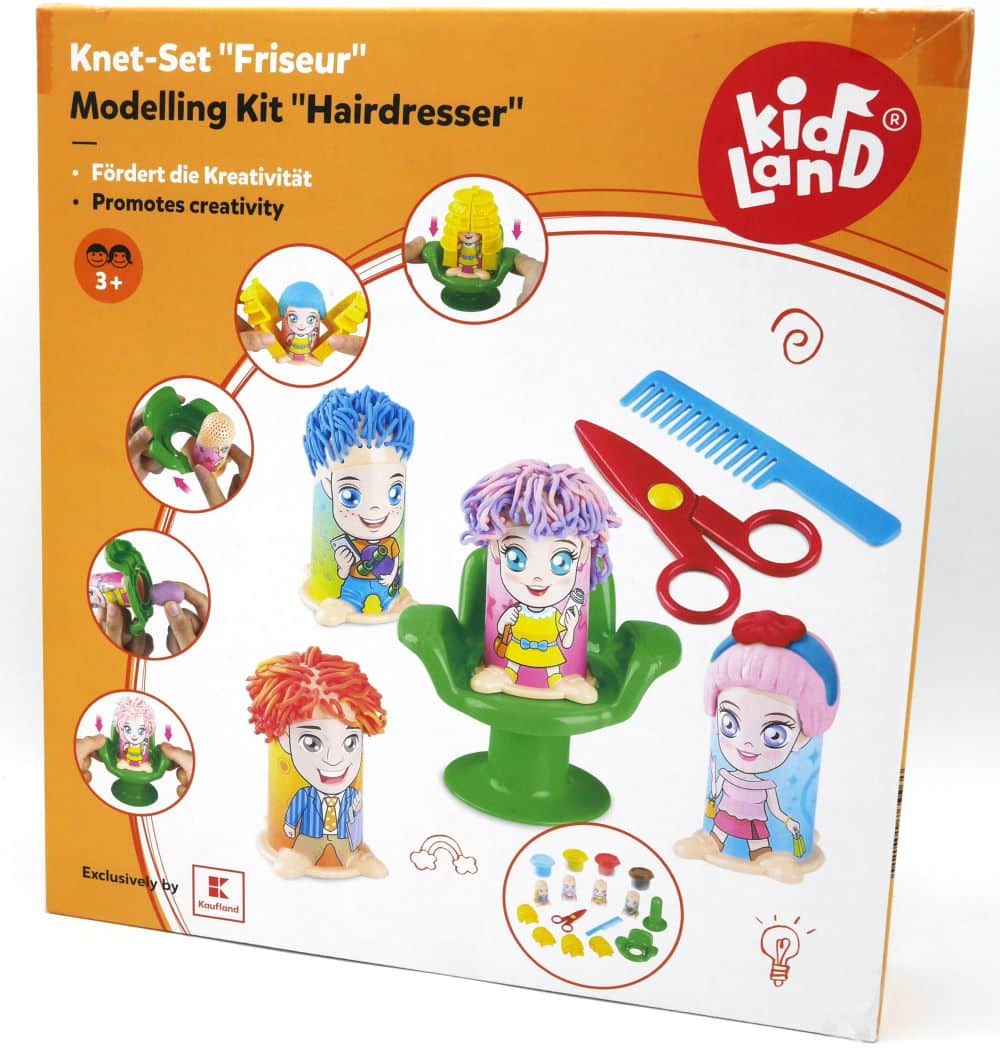 Playgo haar salon deegset mat kappersstoel.