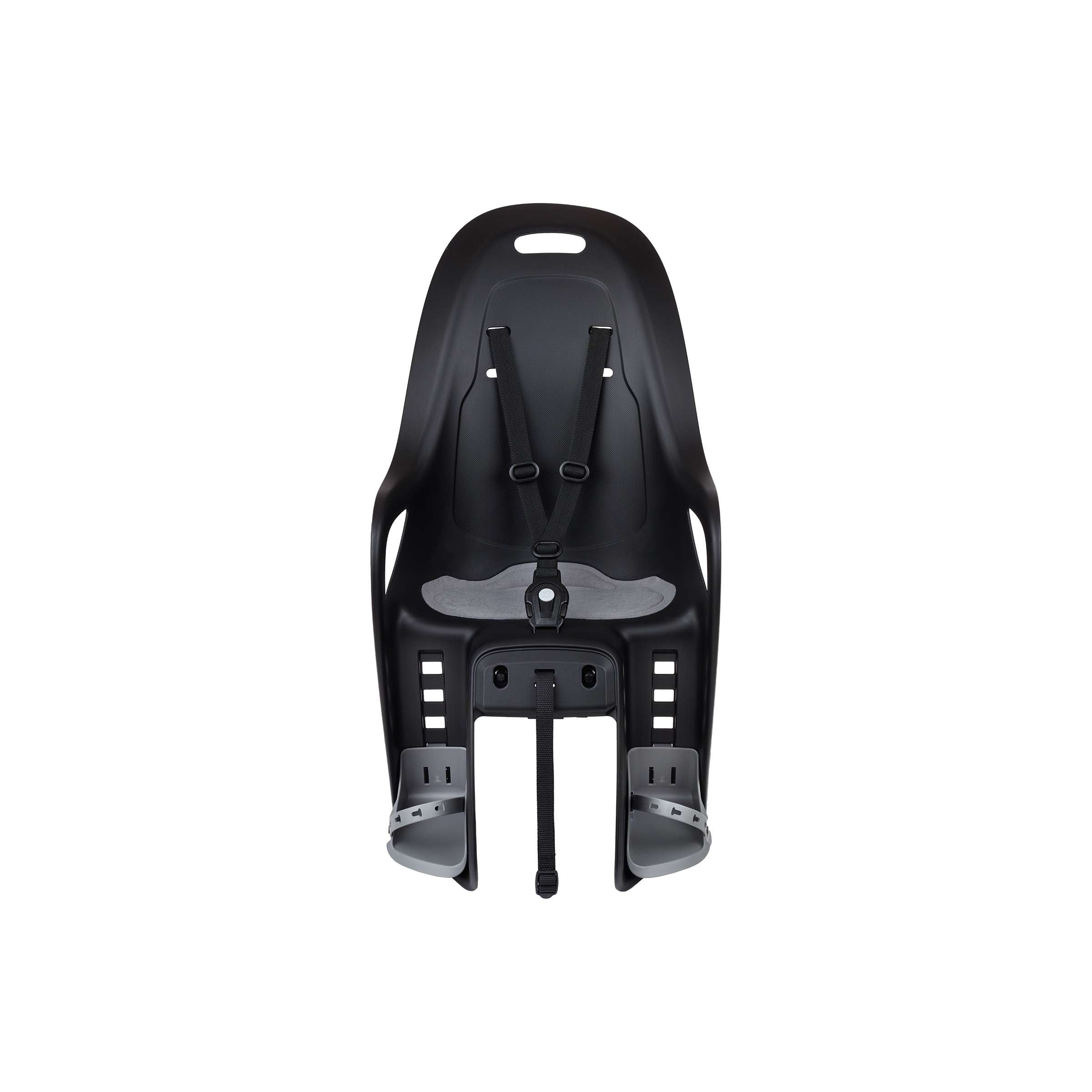 Polisport achterzitje koari mik-hd zwart grijs