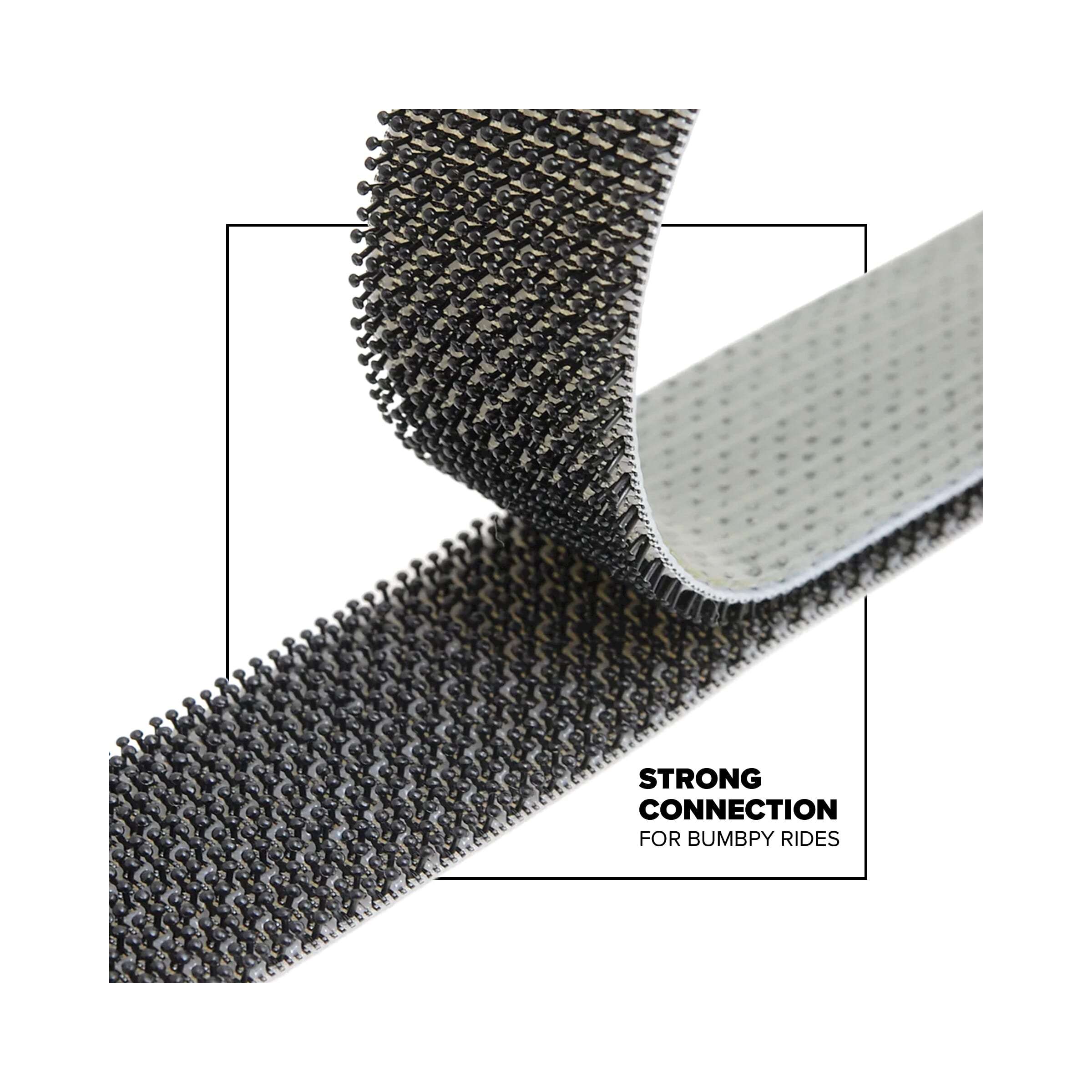 Polisport spatbordset 28 g-mud 50mm - zwart