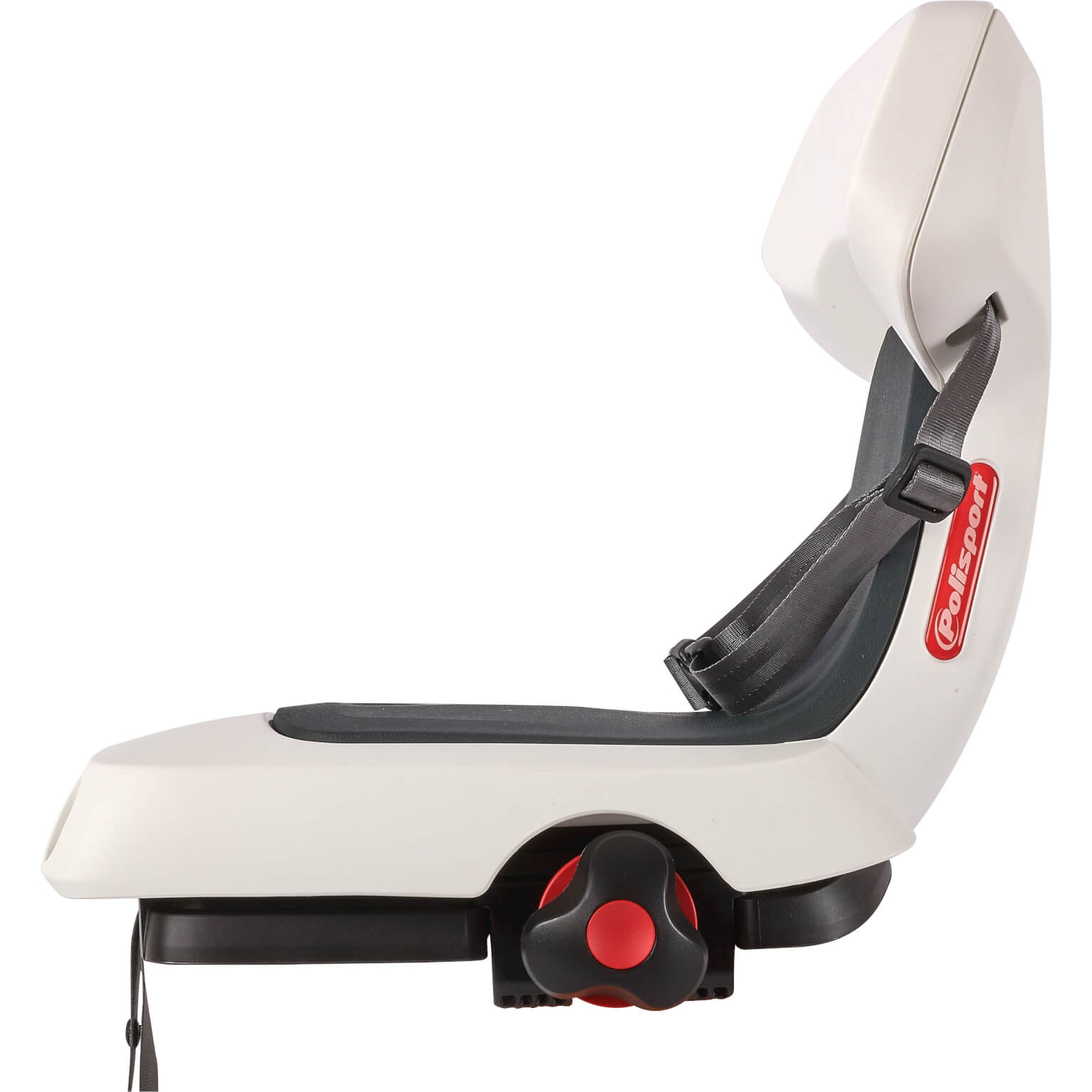 Siège enfant derrière Polisport Guppy Junior Lite - gris clair