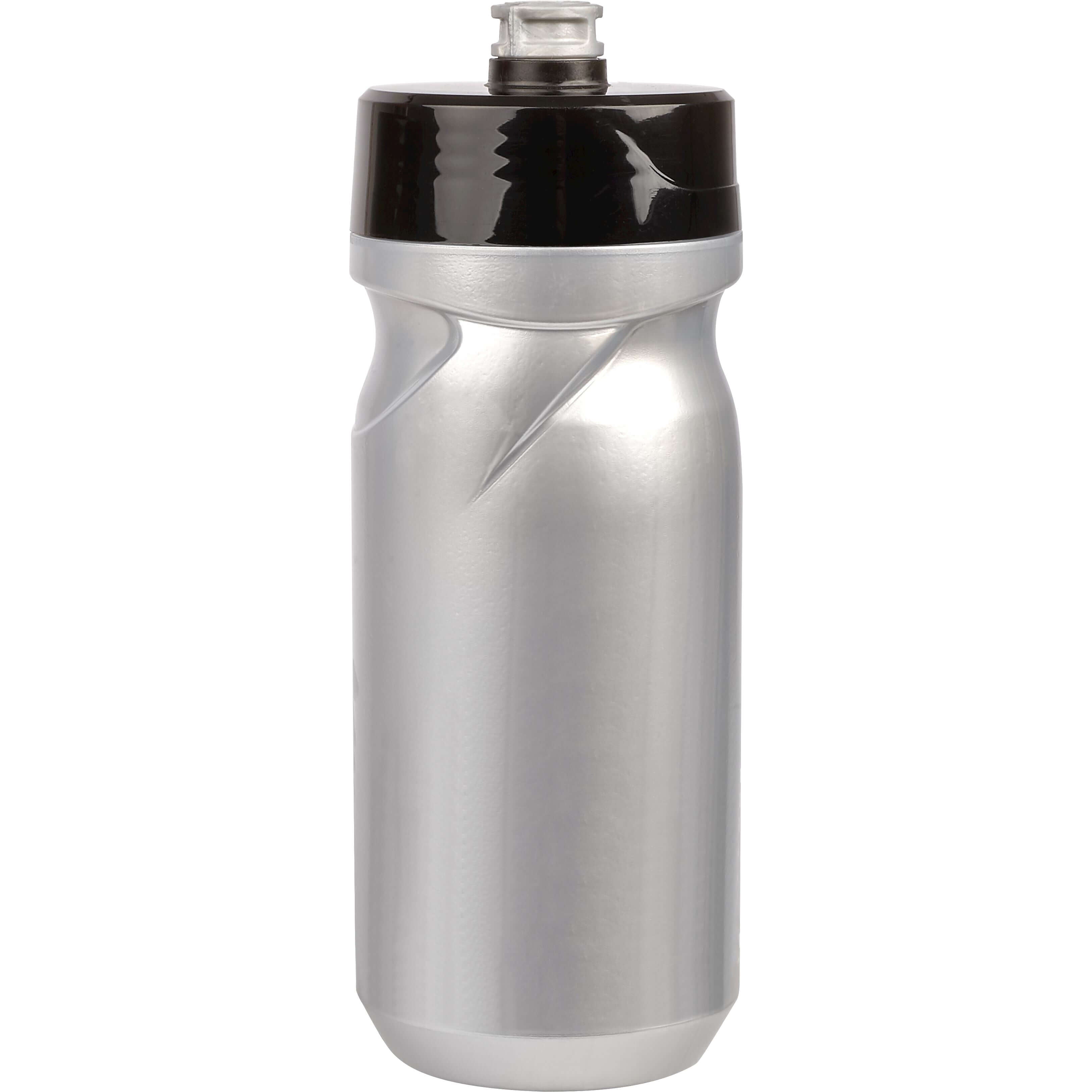 Polisport Bidon met schroefdop S600 600 ml zilver zwart
