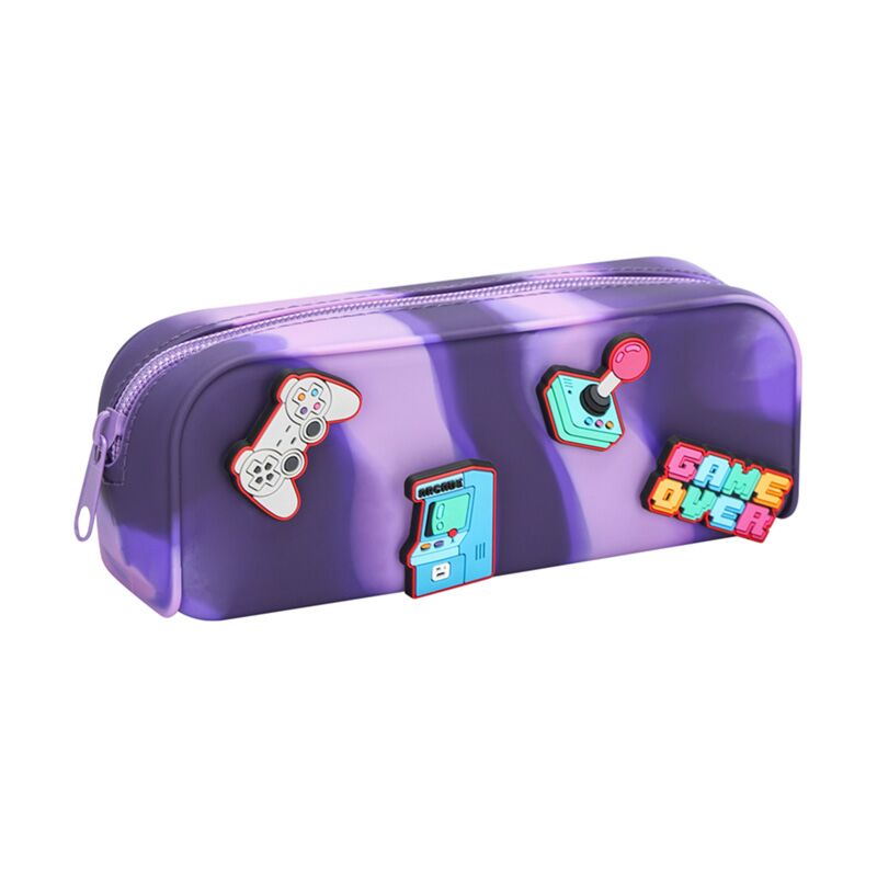 Game over charms siliconen potloodetui