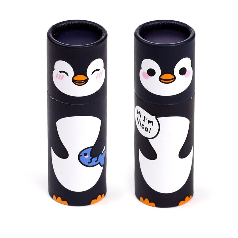 Adoramals pinguin tekenkoker 12 kleurpotloden