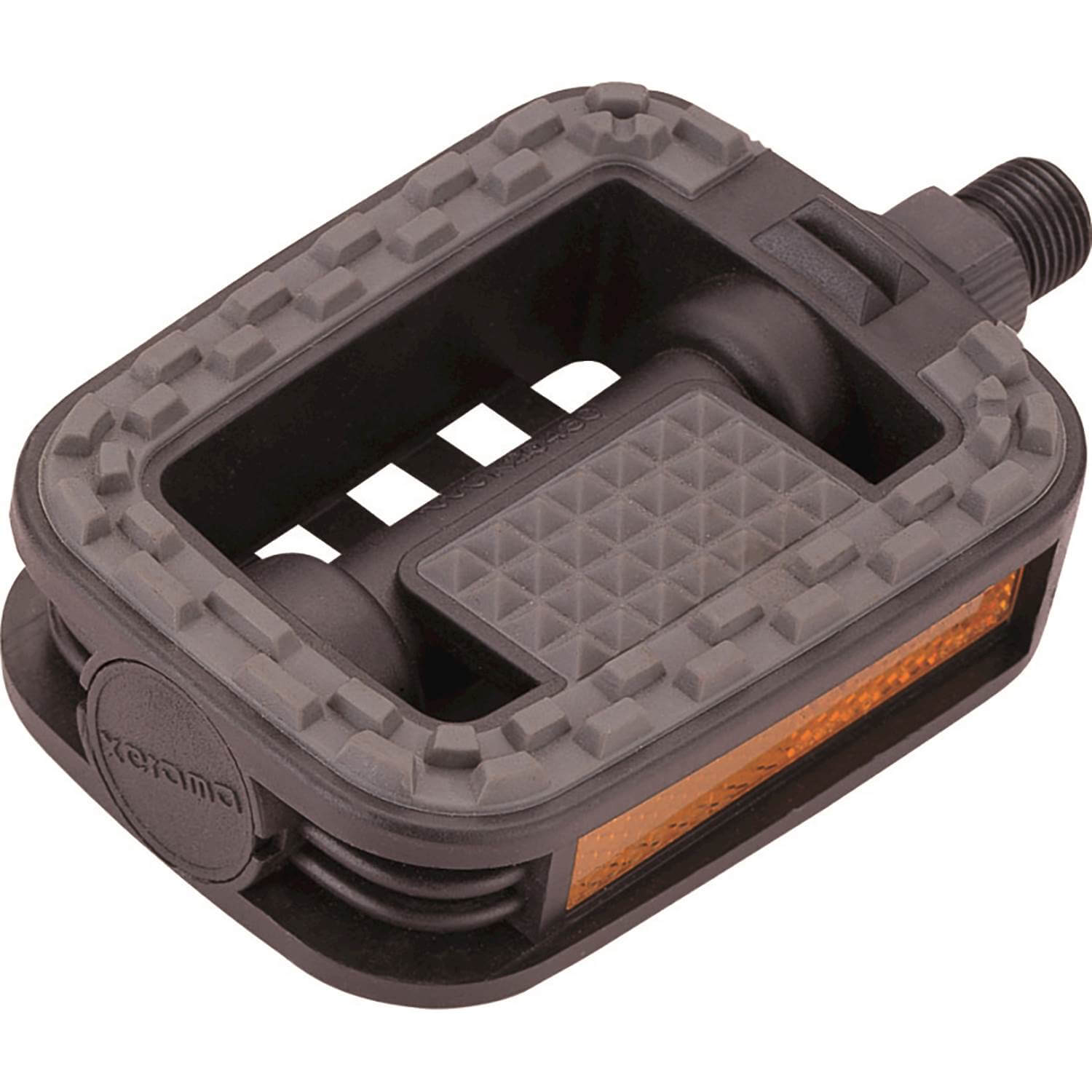 Union pedalen 807 antislip zwart grijze inleg bulk