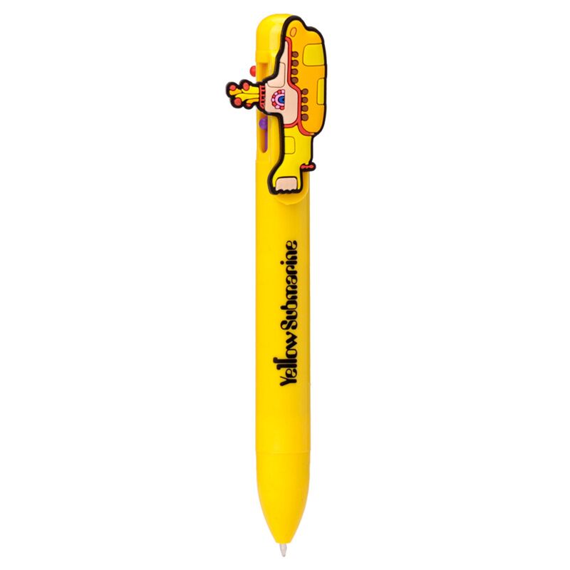 The Beatles Yellow Submarine meerkleurige pen (6 kleuren)