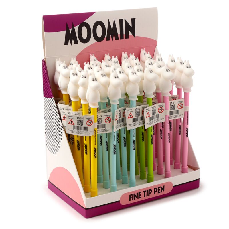 Union moomin fijnschrijver pen - zwart