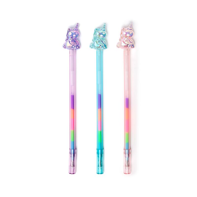 Eenhoorn regenboog inktpen
