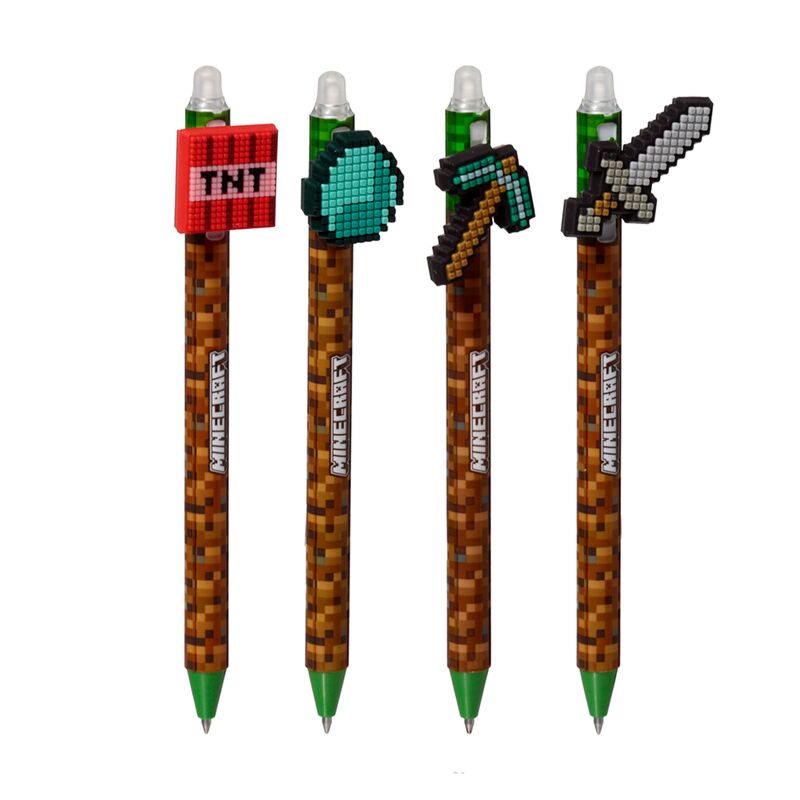 Ongelooflijke uitwisbare pen minecraft pvc werktuig top