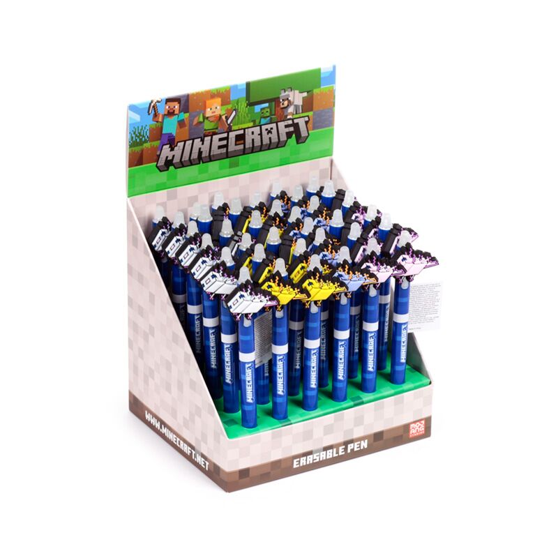 Ongelooflijke uitwisbare pen met pvc minecraft top