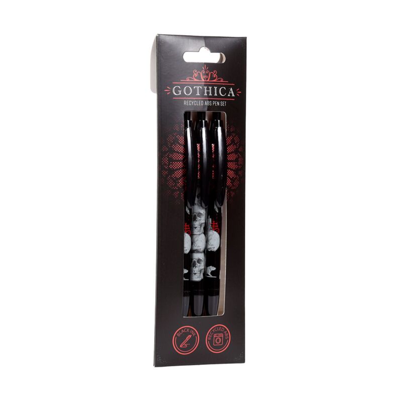 Gothica gerecyclede abs (rabs) 3-delige pennenset