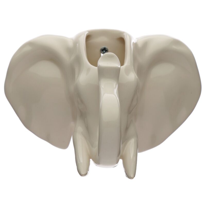 Keramiek olifant hoofd wanddecoratie bloempot binnen