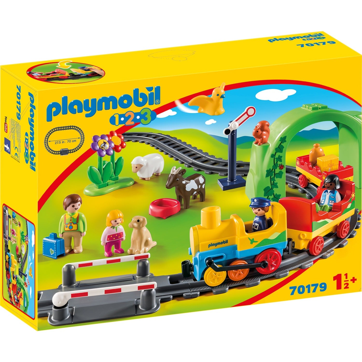 PLAYMOBIL 1.2.3. Mijn Eerste Trein 70179