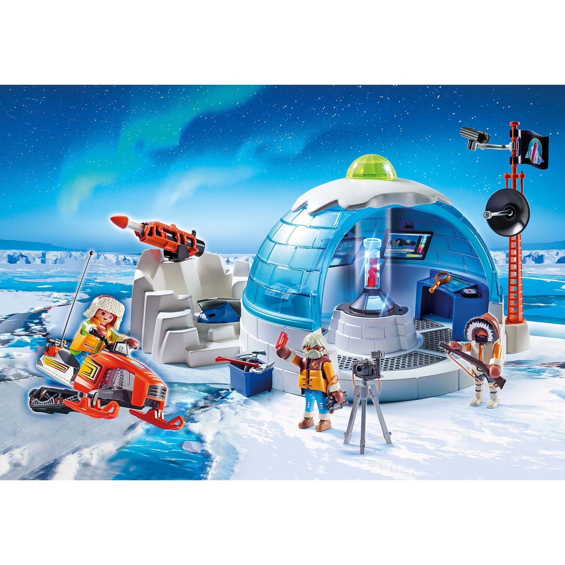 PLAYMOBIL PLAYMOBIL Action Hoofdkwartier Poolexpeditie
