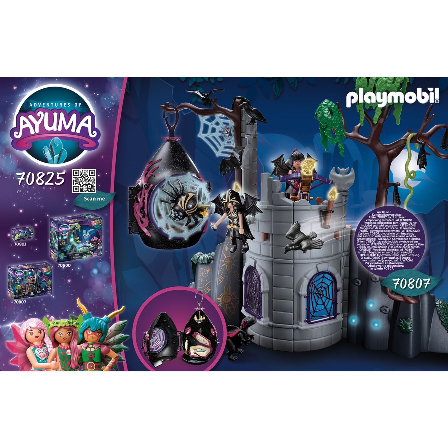 PLAYMOBIL PLAYMOBIL Ayuma Bat Fairies schuilplaats
