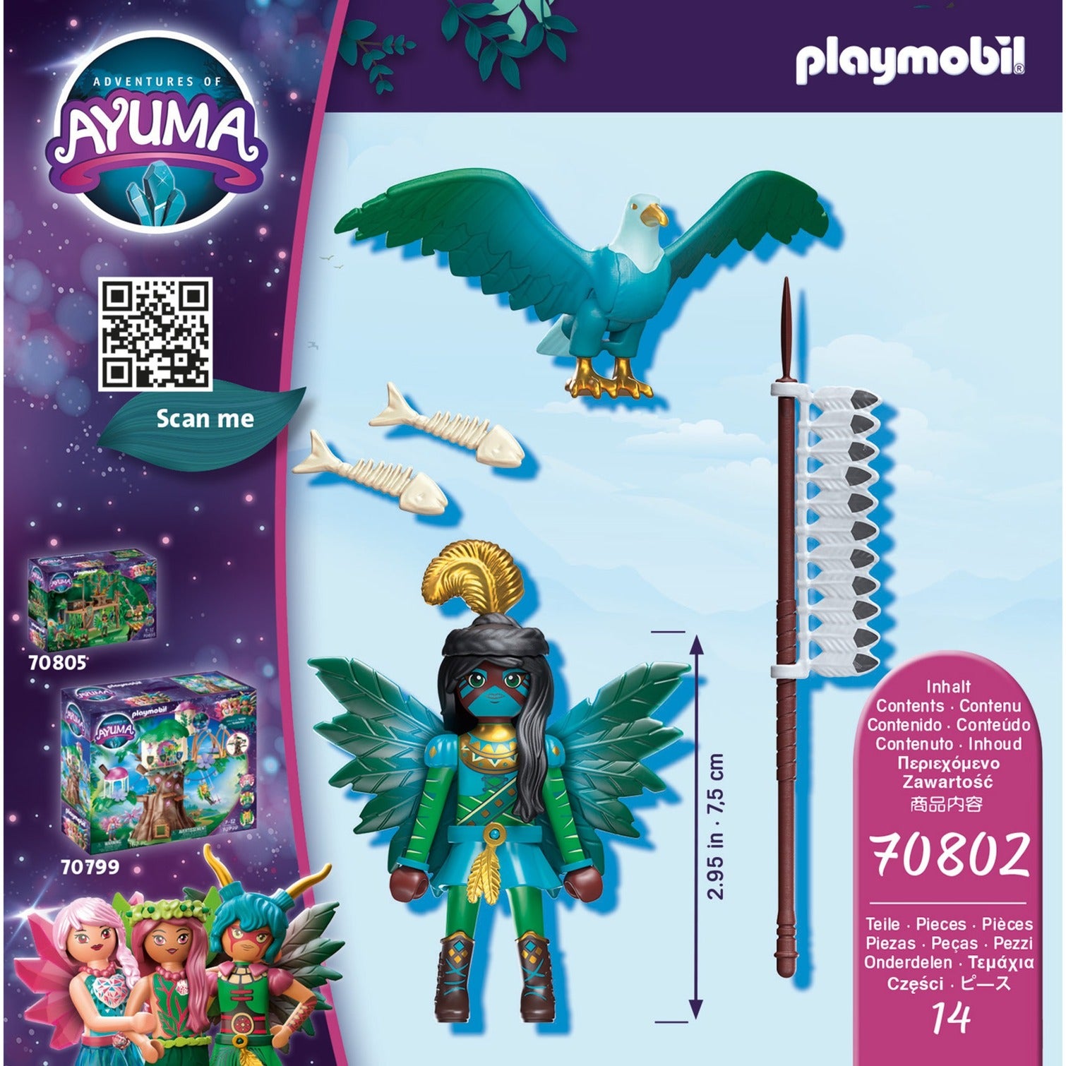 PLAYMOBIL PLAYMOBIL Ayuma Knight Fairy met totemdier