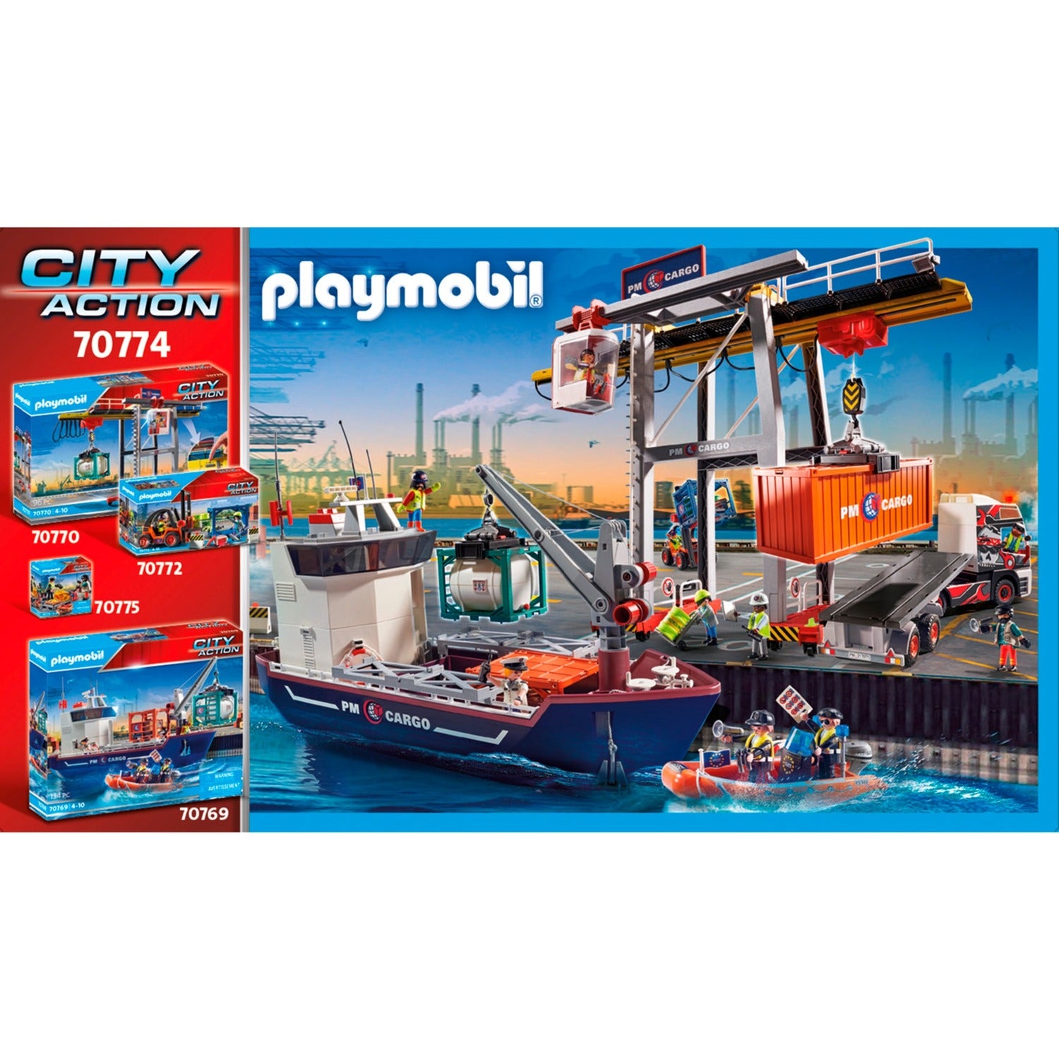 PLAYMOBIL PLAYMOBIL City Action Container productie