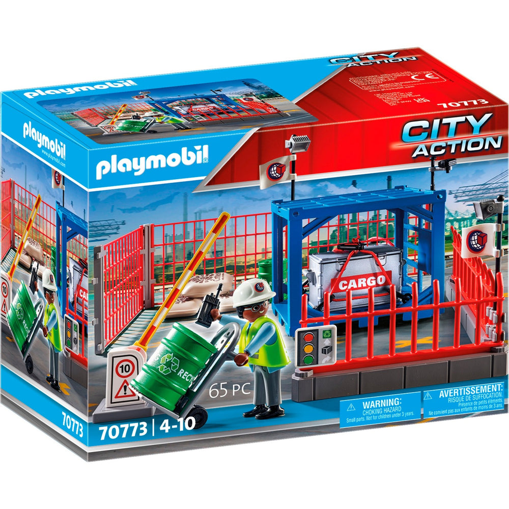 Playmobil city action - goederenmagazijn constructiespeelgoed (70773)