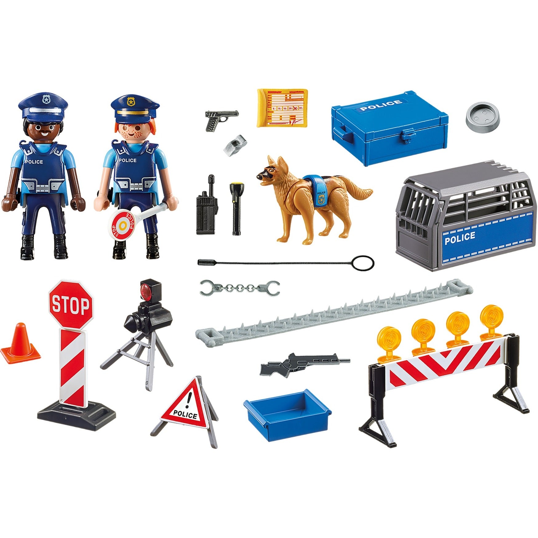 Playmobil City Action Politiewegversperring - 6924