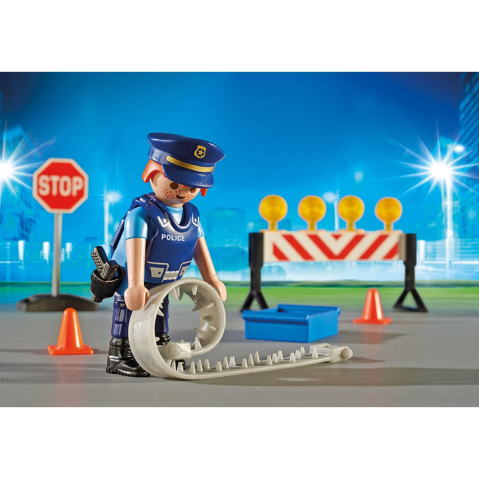Playmobil City Action Politiewegversperring - 6924