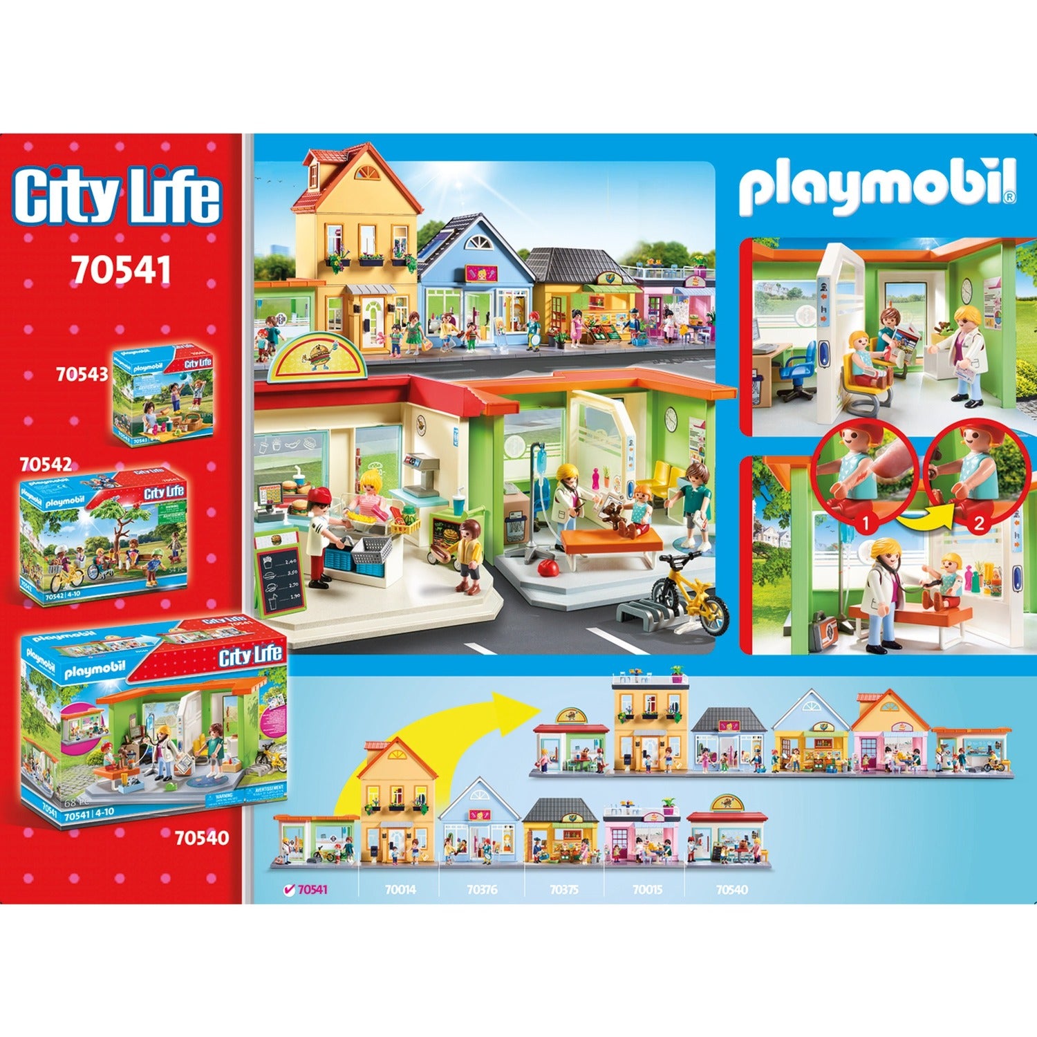PLAYMOBIL PLAYMOBIL Stadsleven Mijn kinderarts