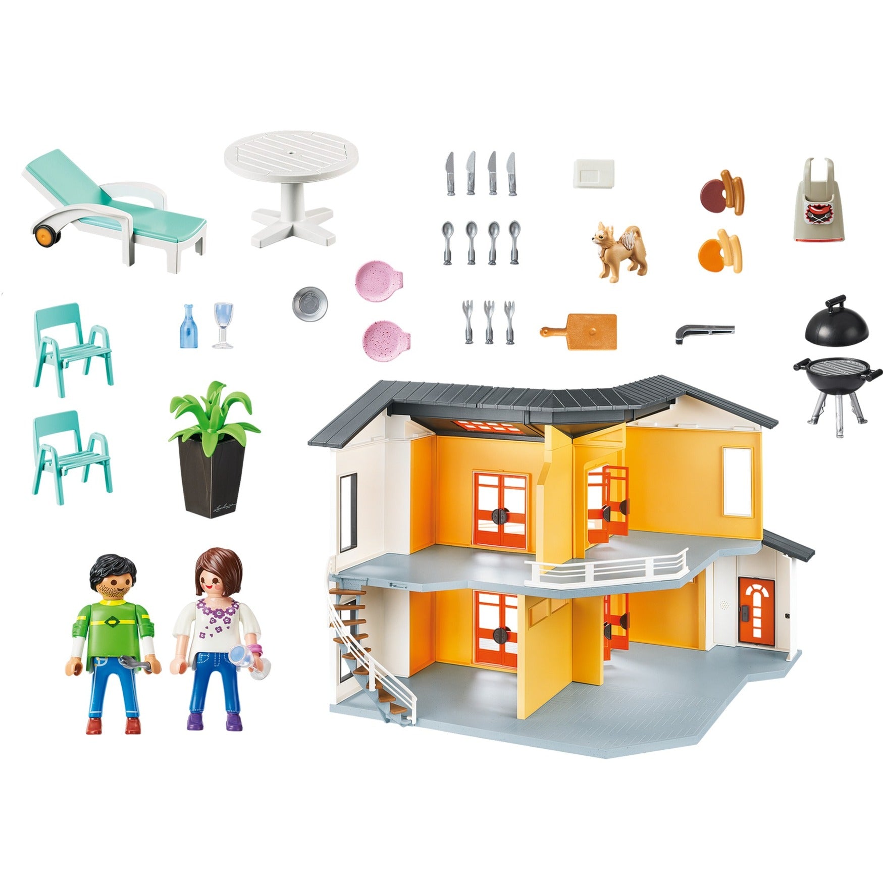 PLAYMOBIL City Life Modern Woonhuis 9266