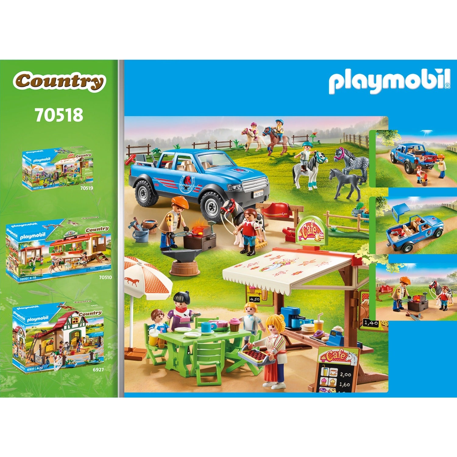 PLAYMOBIL PLAYMOBIL Country Mobiele hoefsmid