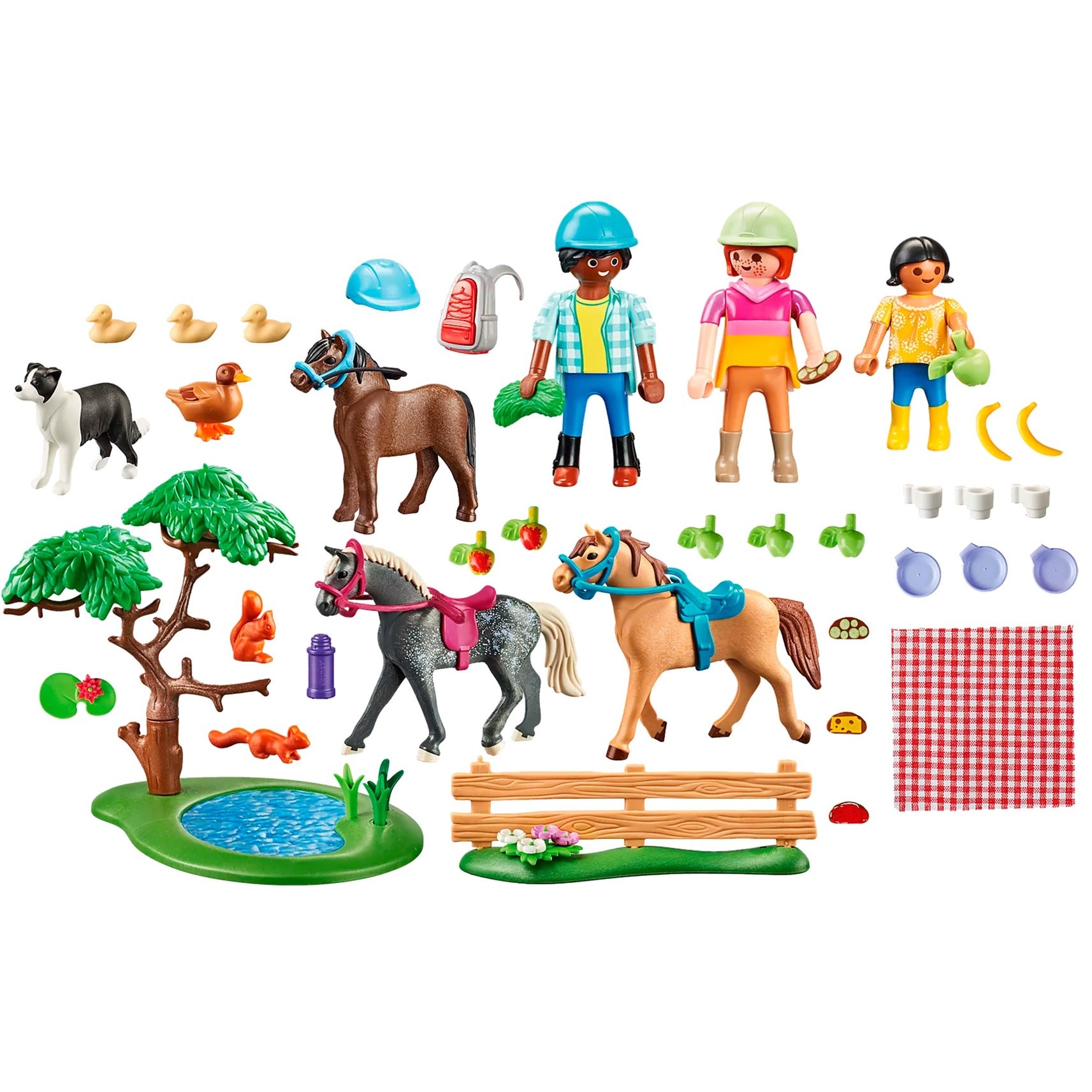 PLAYMOBIL Country 71239 Picknick excursie met paarden