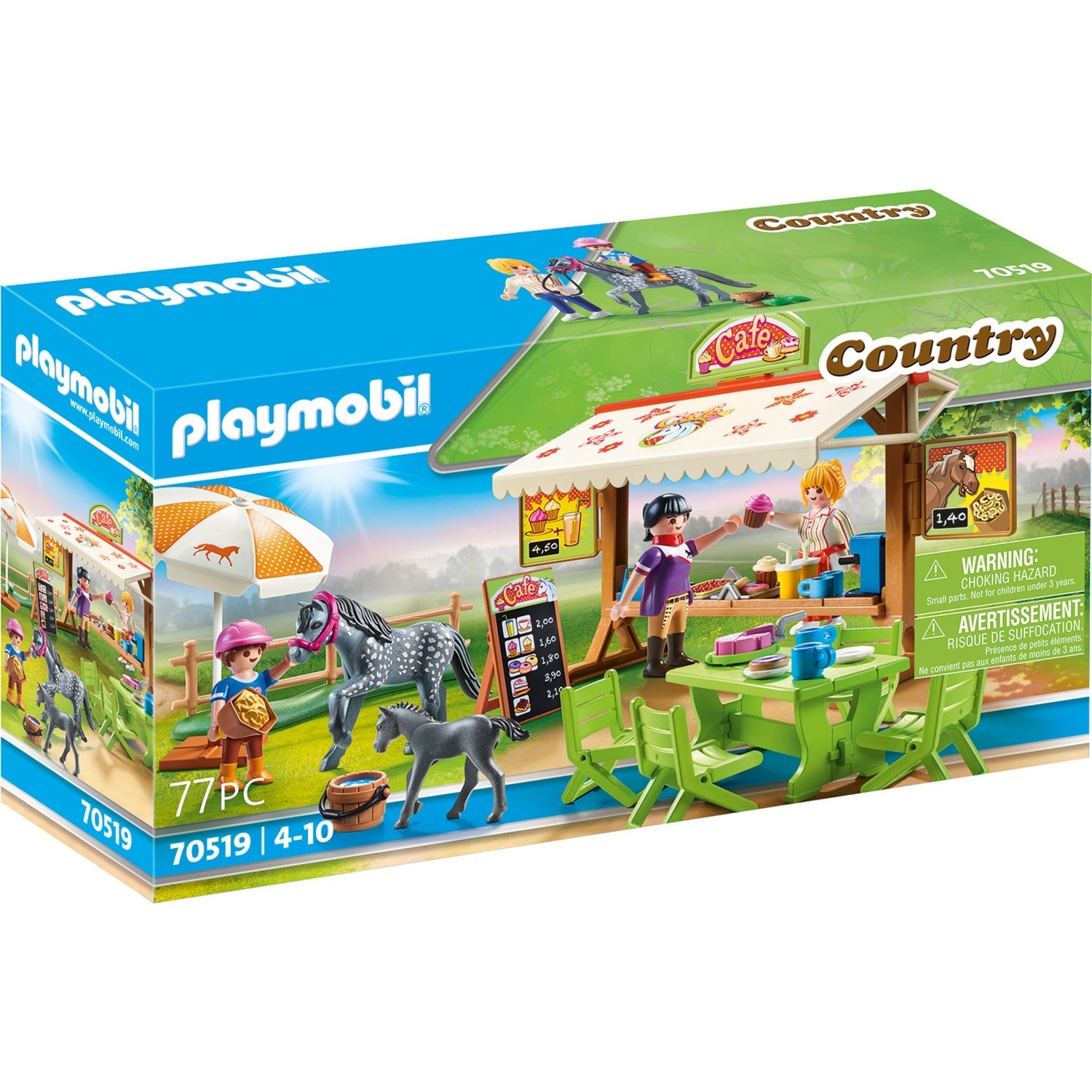 PLAYMOBIL PLAYMOBIL Landelijk Ponycafé 70519