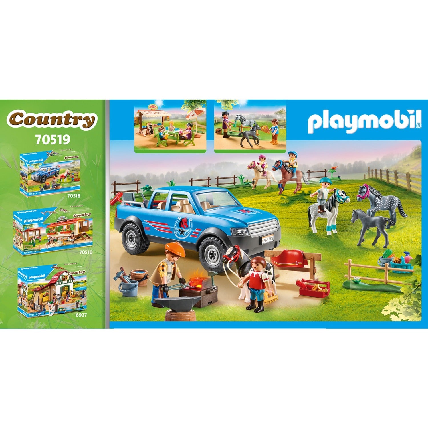 PLAYMOBIL PLAYMOBIL Landelijk Ponycafé 70519
