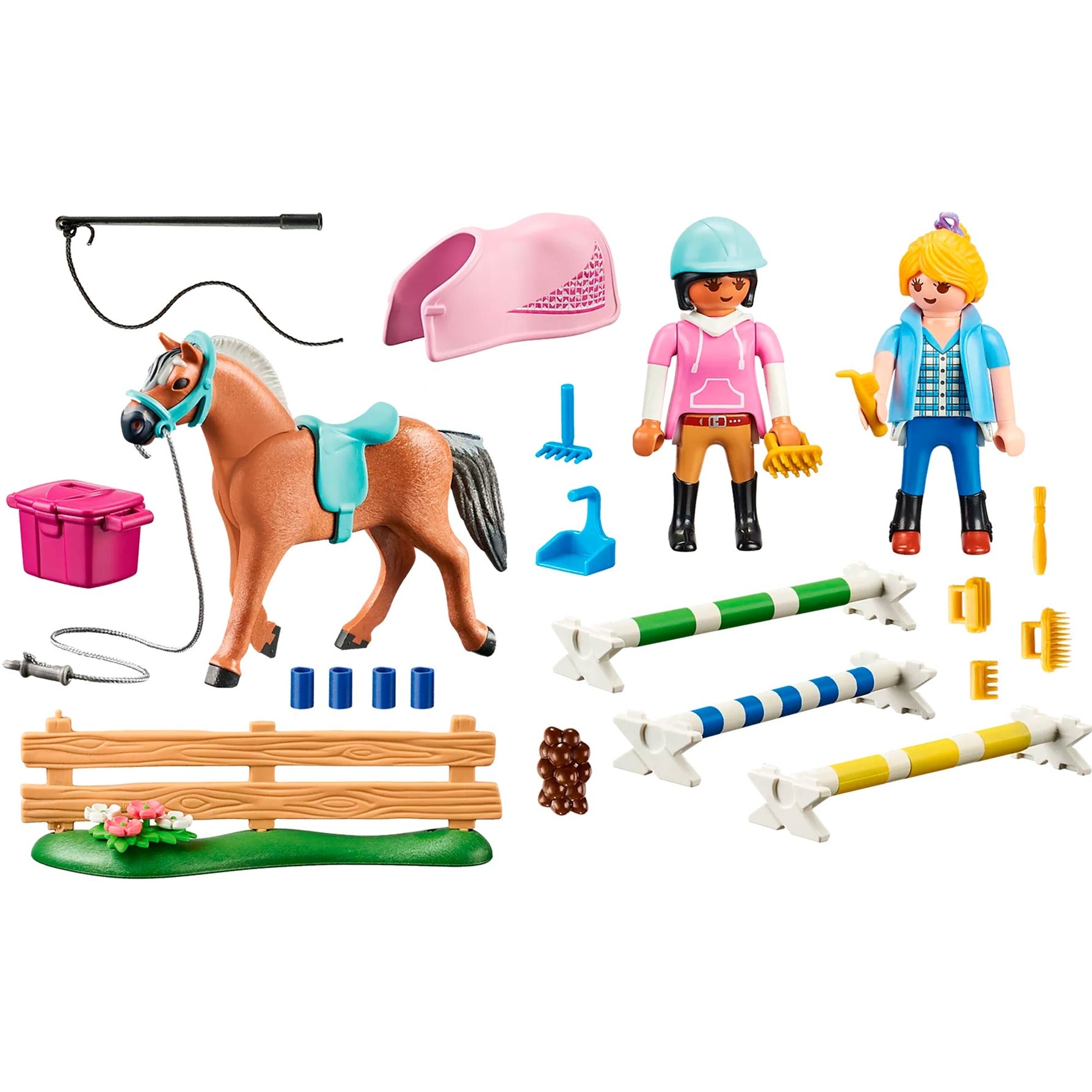 PLAYMOBIL Land 71242 Rijlessen