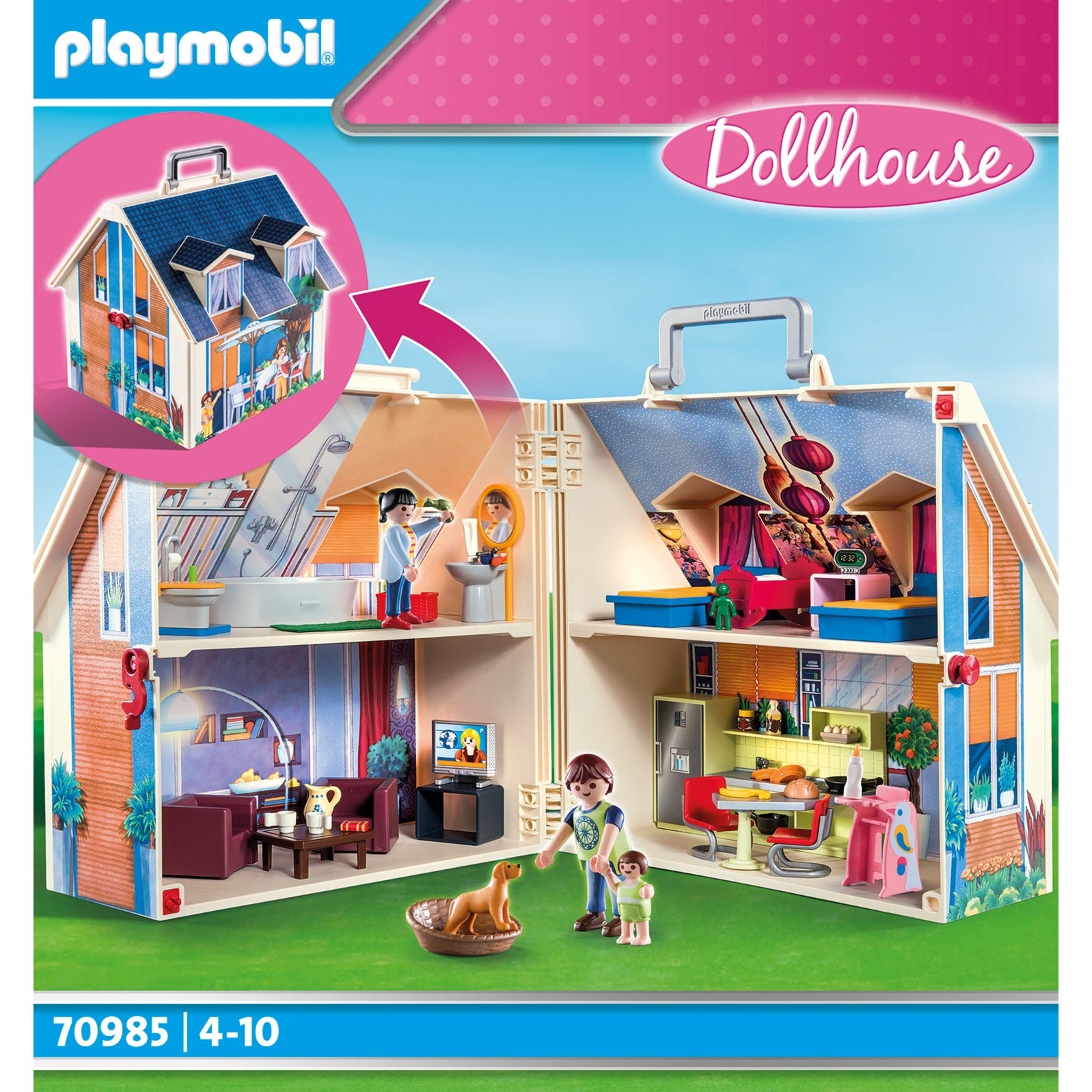 PLAYMOBIL Poppenhuis Mijn Meeneepoppenhuis 70985