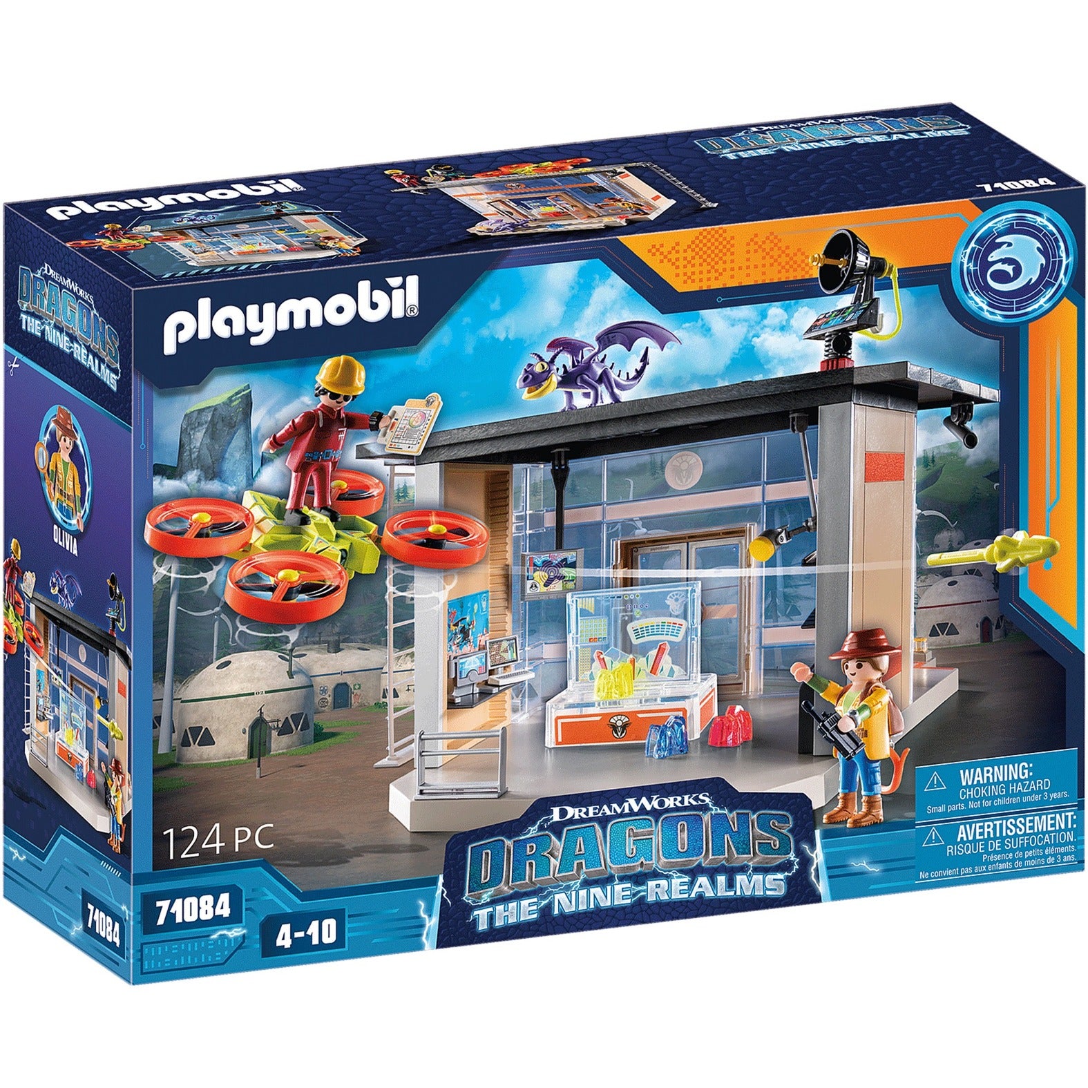 PLAYMOBIL Draken: De Negen Rijken Icaris Lab 71084