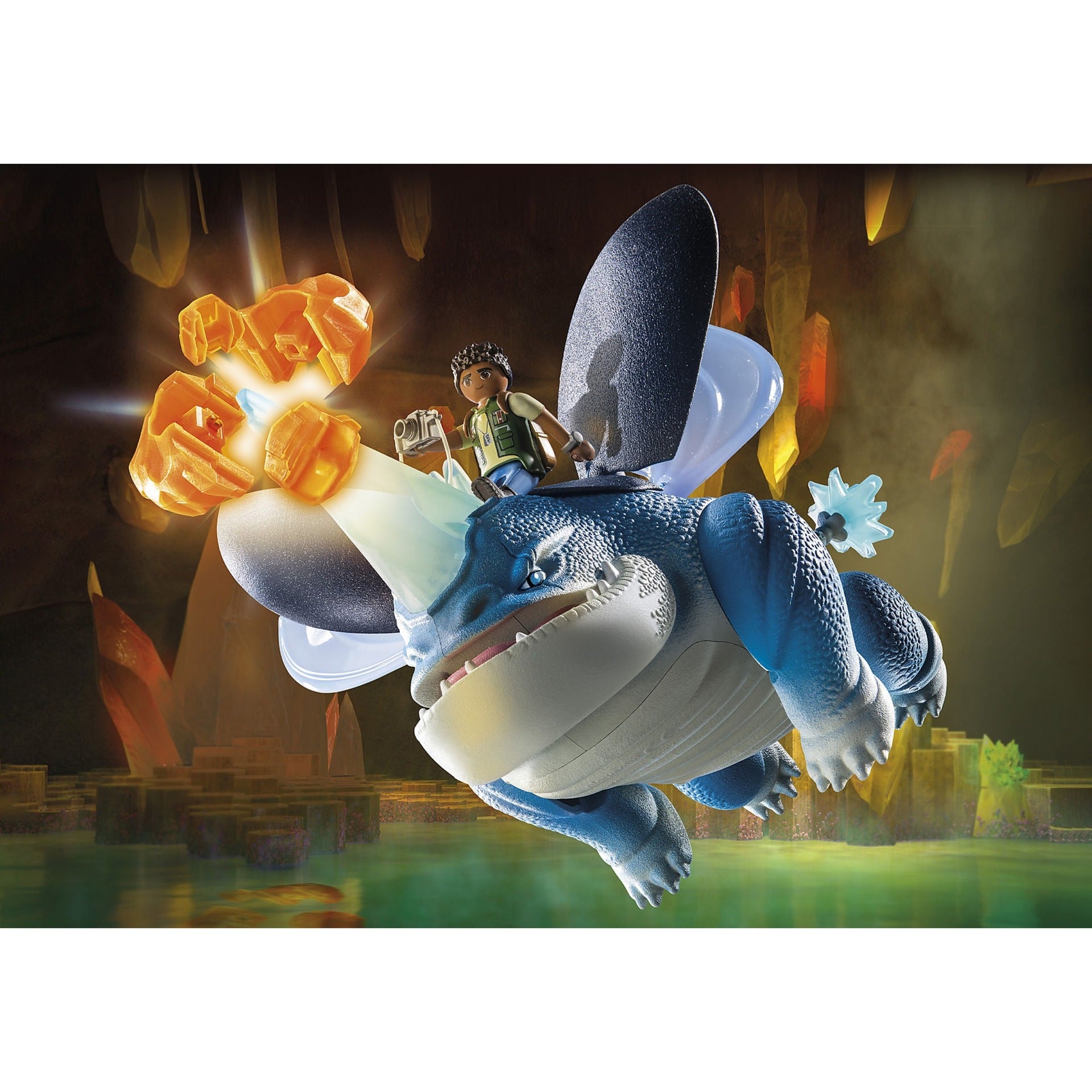 PLAYMOBIL Draken: De Negen Rijken Plowhorn D'Angelo 71082