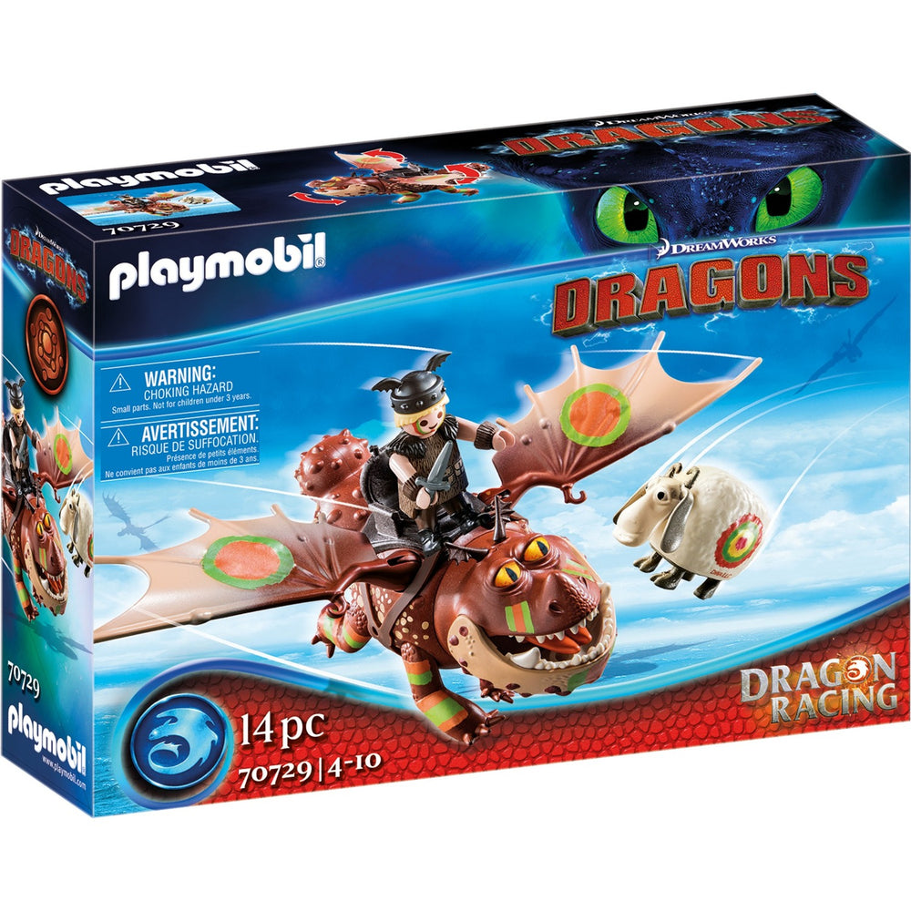 PLAYMOBIL PLAYMOBIL Draken Drakenraces: Vissenpoot en Speknekje